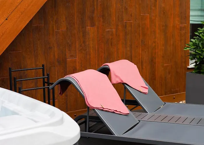 Kras Rubin 304 Z Prywatnym Jacuzzi I Tarasem Z Widokiem Na Gory Apartment