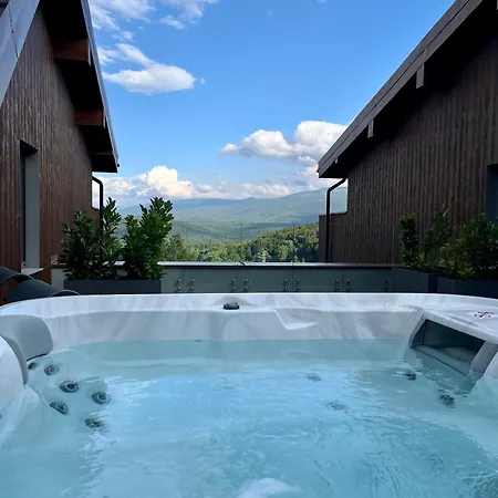 Апартаменты Kras Rubin 304 Z Prywatnym Jacuzzi I Tarasem Z Widokiem Na Gory Шклярска-Поремба